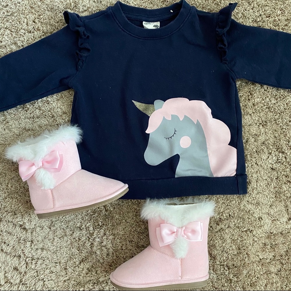 Cotton On Kids Unicorn Sweater